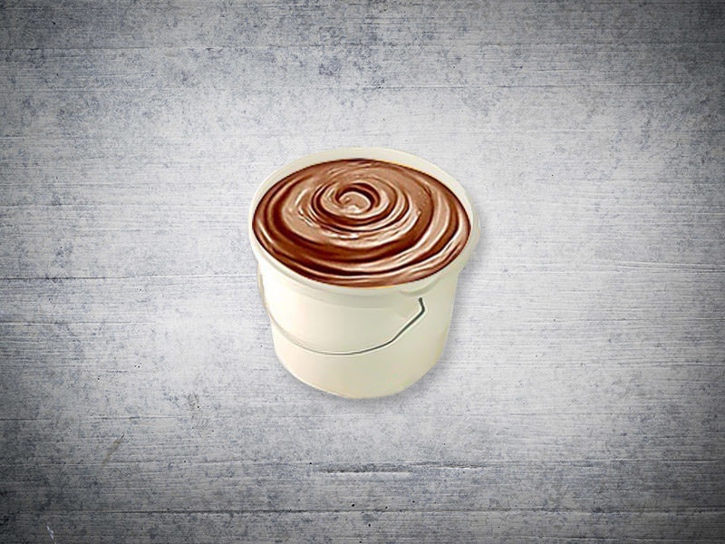 Chocolate-nut flavour cream