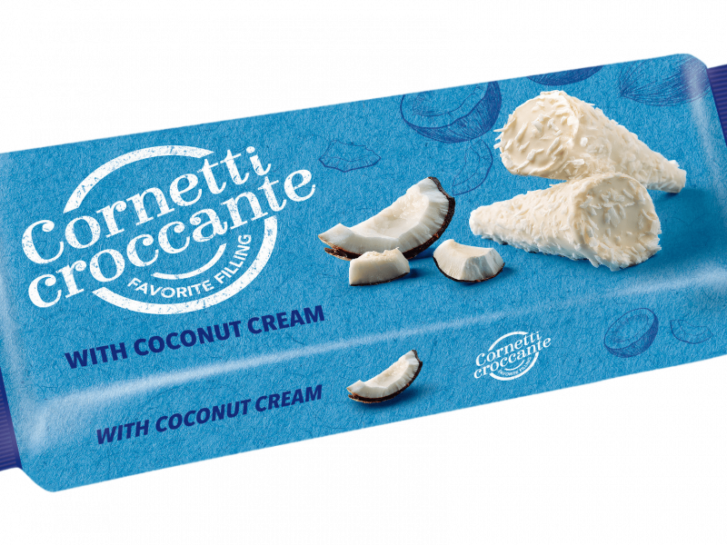 Cornetti Croccante Coconut 112 g