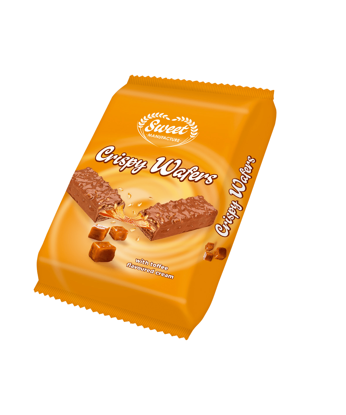 Crispy Wafers Toffee 220 g