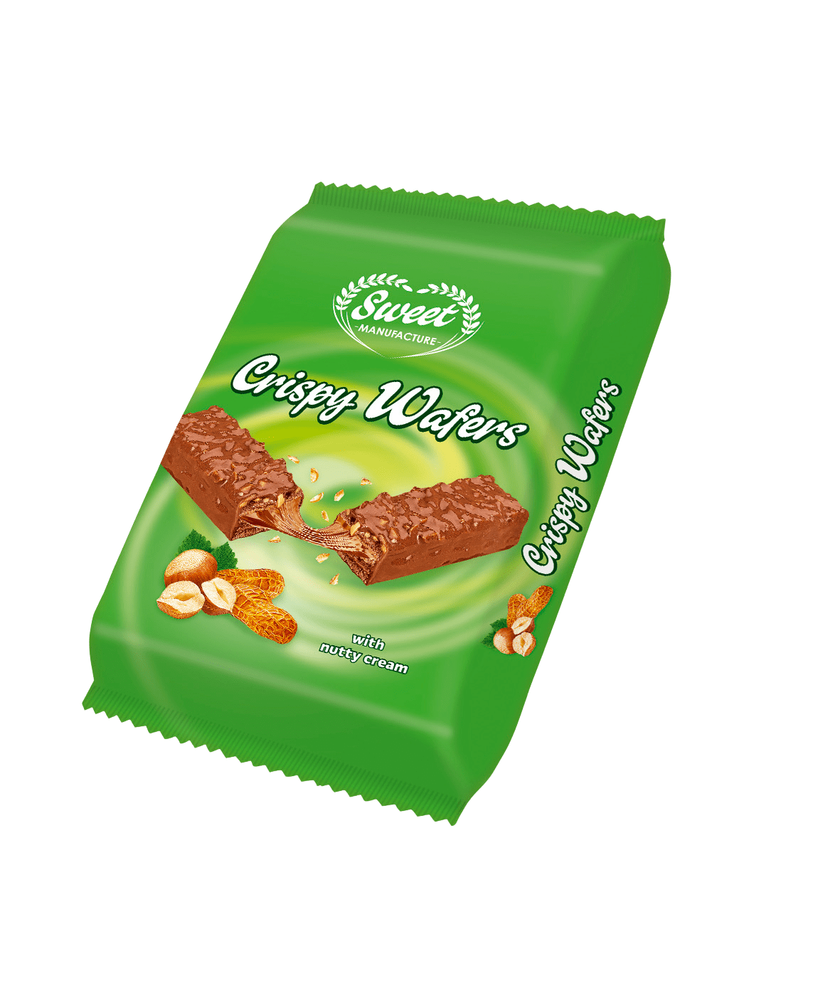 Crispy Wafers Nutty 220 g